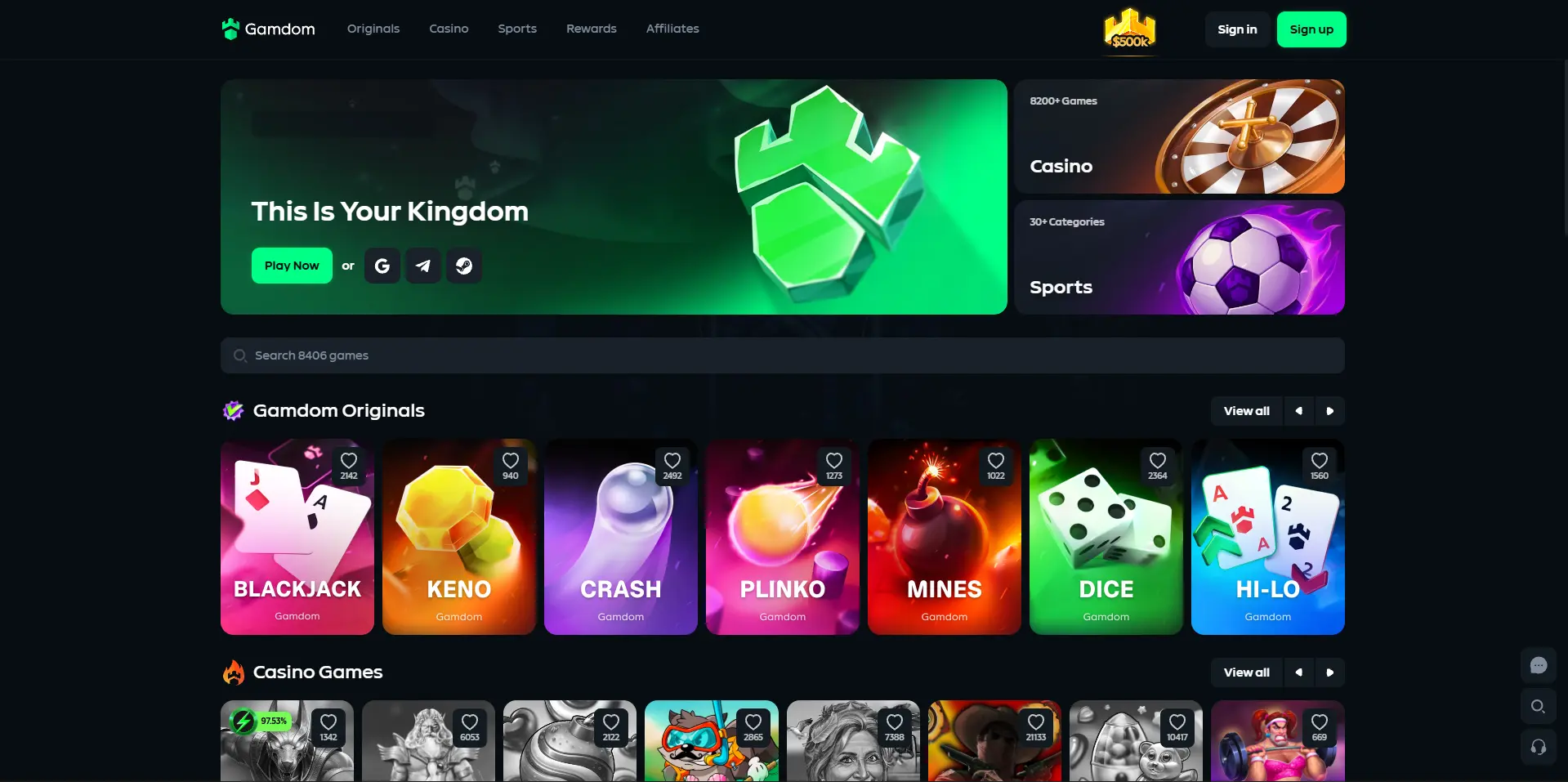 Gamdom Casino